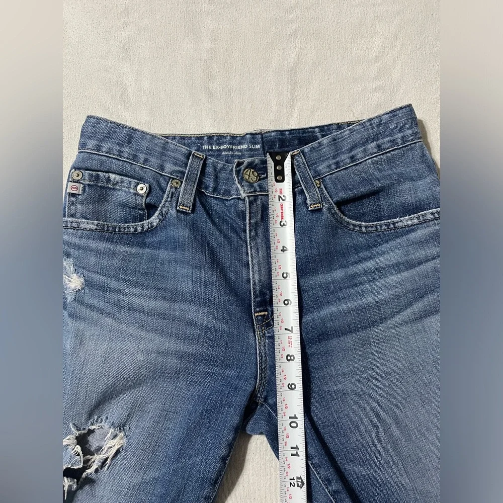 AG Adriano Goldschmied The Ex-Boyfriend Slim Slouchy Jeans Women's 26R (26x25.5)